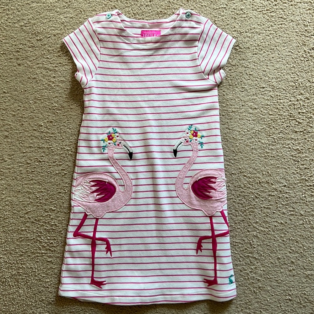 Flamingo t shirt dress